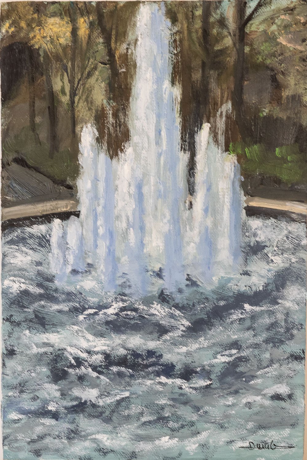 Fountain in the park