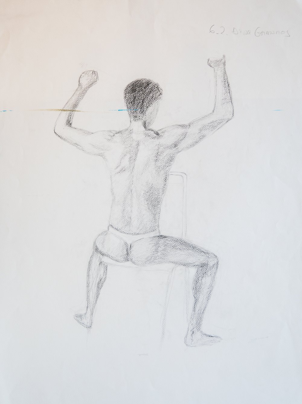 Back Study in Graphite